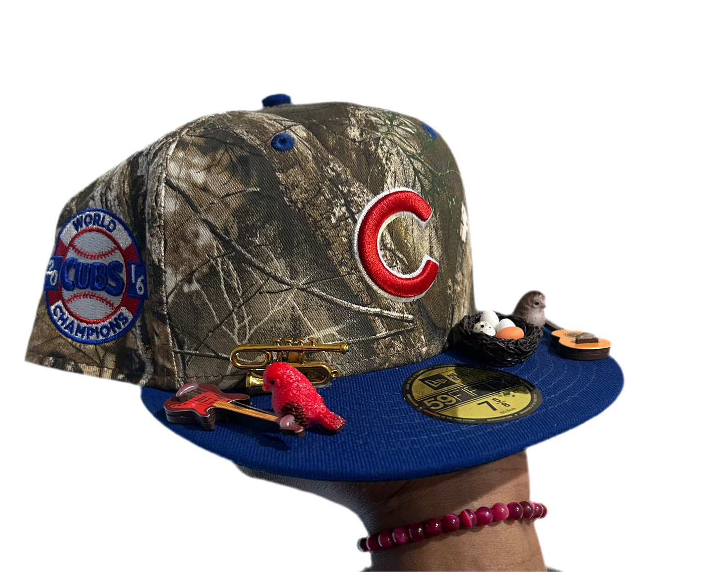 “Rockin Robin” Chicago Cubs Fitted (1of1)
