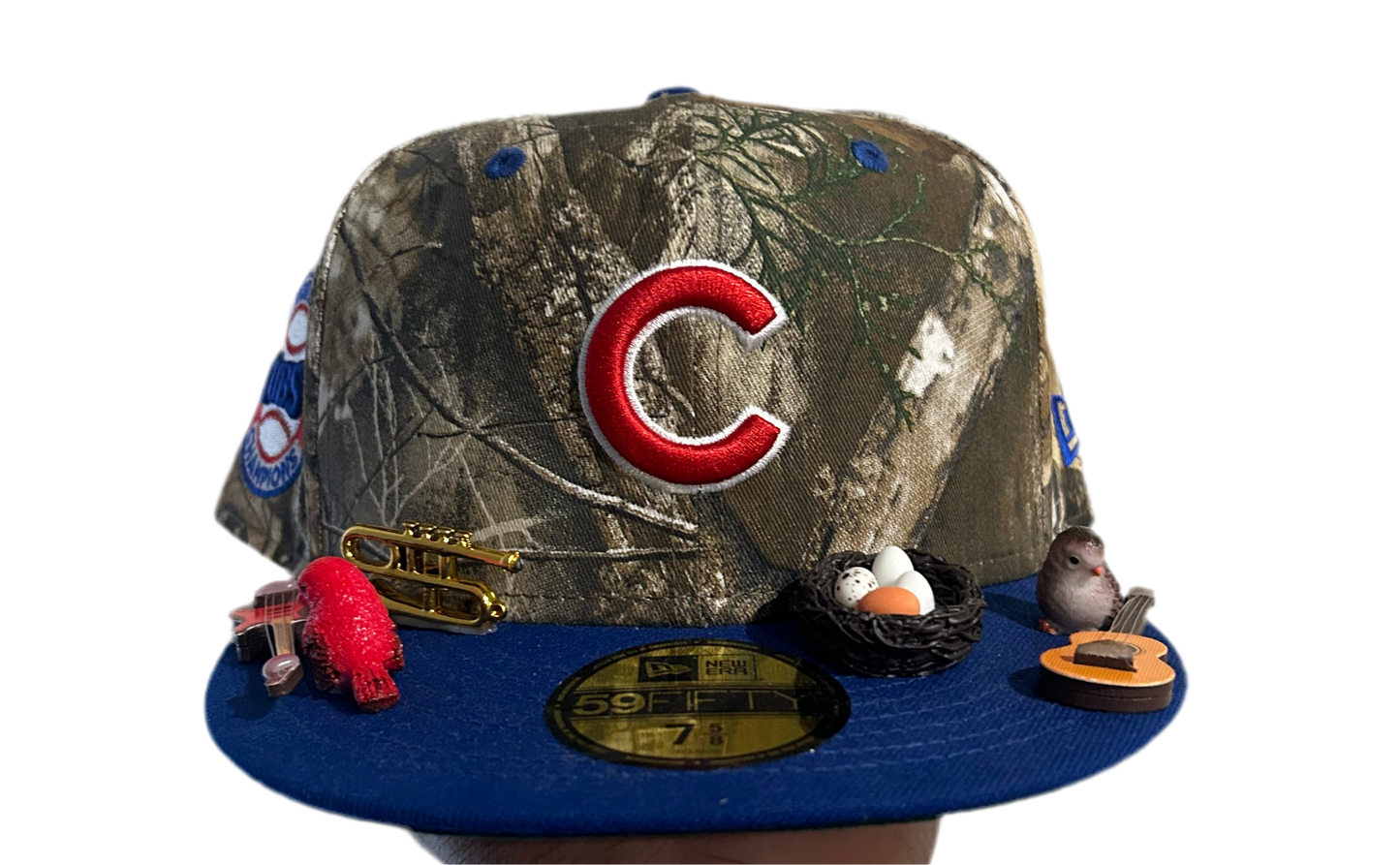 “Rockin Robin” Chicago Cubs Fitted (1of1)