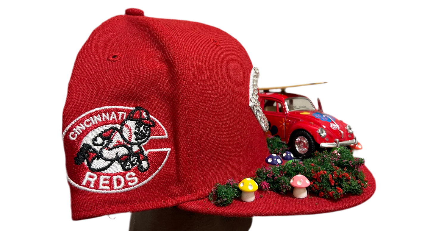 “Love Bug” Cincinnati Reds Snapback (1of1)