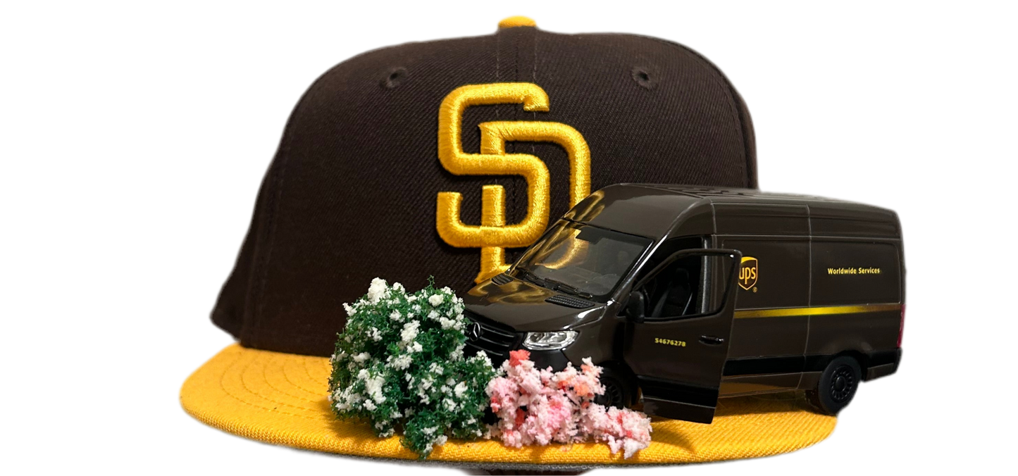 “Parcel Service” San Diego Padres Snapback (1of1)